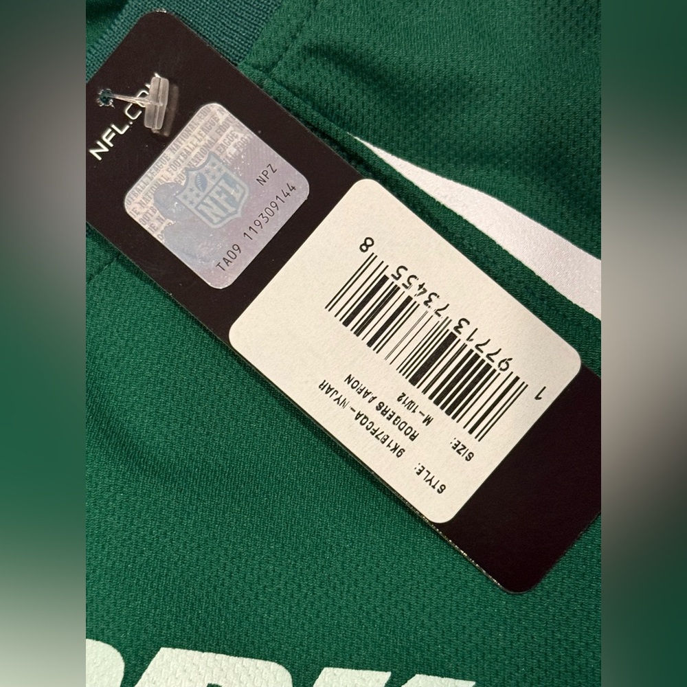New Aaron Rodgers NY Jets Youth Hoodie & Jersey M - Picture 4 of 6